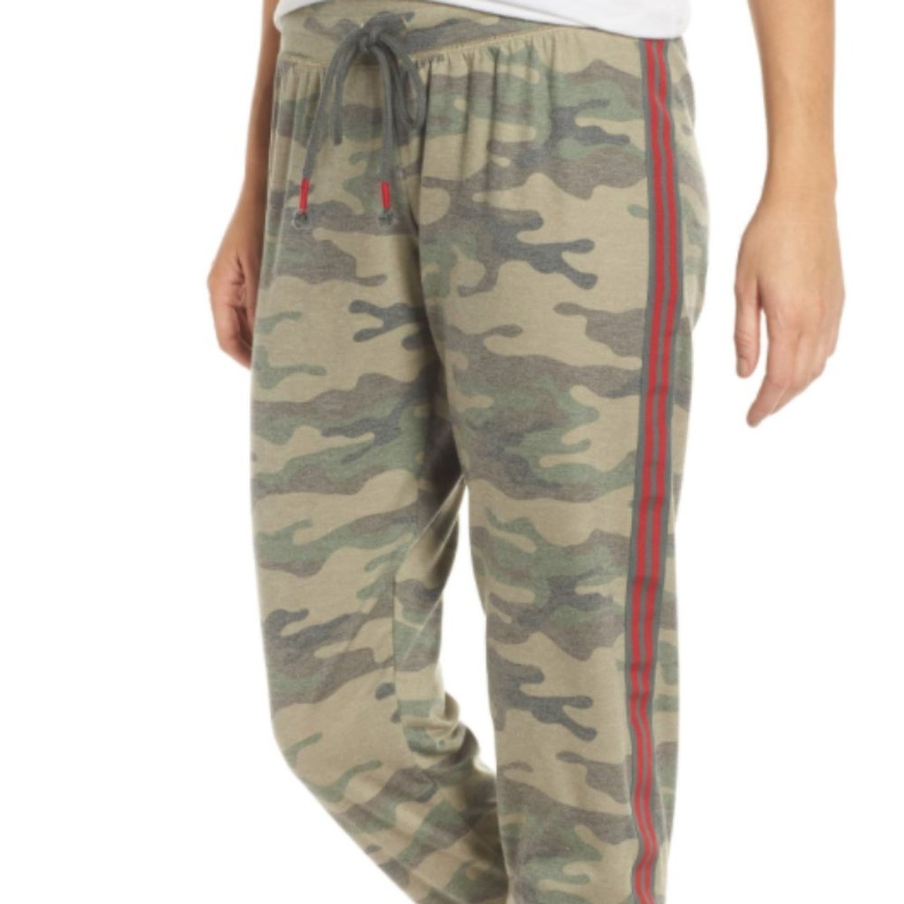P.J. Salvage Camo Side Stripe Jogger